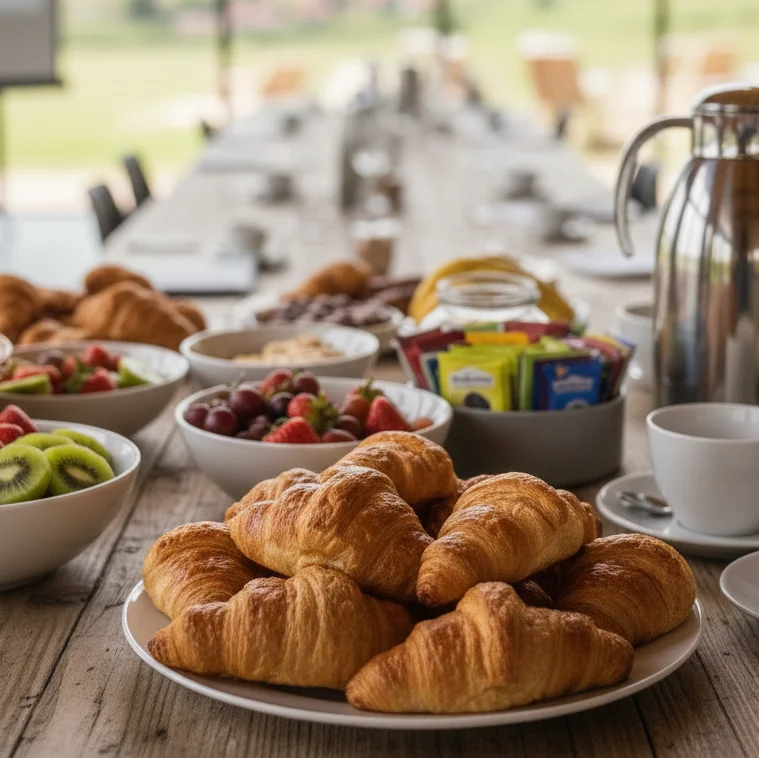 buffet-petit-dejeuner-seminaire-entreprise-domaine-du-mont-vert